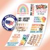 10pcs Social Justice Stickers Sheet, Empowering Inclusive Vinyl Decals for Activists, Teachers, Human Rights Advocates, Waterproof, UV-Resistant for Laptop, Water Bottle, Journal, Notebook view 3