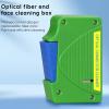 4-piece fiber optic cleaning kit suitable for SC/FC/ST/LC end face fiber optic cable connector cleaning tool SC 2.5mm LC 1.25mm fiber optic cleaning pen cleaning box equipped with 1 replacement core view 2