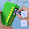 4-piece fiber optic cleaning kit suitable for SC/FC/ST/LC end face fiber optic cable connector cleaning tool SC 2.5mm LC 1.25mm fiber optic cleaning pen cleaning box equipped with 1 replacement core view 3