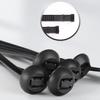 100PCS Nylon Cable Ties Heavy Duty Black Self-Locking Zip Ties for Repairs Household Projects Wire Fastening Strong Plastic Straps Easy Installation,9x2x0.5cm view 3