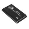 4K HD Multimedia Interface Card, Video Loop Out 1080P, USB 3.0 Streaming for Online Meetings, Twitch, Compatible with Wins 7 8 10, OS X view 1