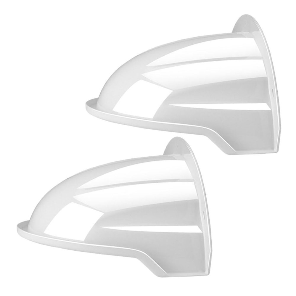 2pcs Weatherproof Camera Rain Covers for Outdoor Security Cameras Sturdy Protective Rain Shields Sun Protection for Weather Use