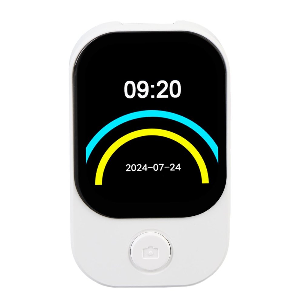 MP3 Player with Camera, 2.01" Touch Screen Bluetooth 5.4 Portable HiFi Music MP3 MP4 Player with FM Radio, Speaker, E Book, Alarm Clock (64G Small Memory Card)