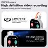 MP3 Player with Camera, 2.01" Touch Screen Bluetooth 5.4 Portable HiFi Music MP3 MP4 Player with FM Radio, Speaker, E Book, Alarm Clock (64G Small Memory Card) view 2
