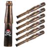 HANABASS 6pcs Portable Pirate Telescopes Retractable for Theme Parties Cosplay and Carnival Decorations Lightweight and Design for Teens view 1