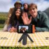 4K Digital Camera, 50X Zoom 70MP Video Camcorder Auto Focus with Double Screen and Flash for Photography, Portable Wide Angle Selfie Cameras for Travel (Black) view 2