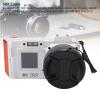 4K Digital Camera, 50X Zoom 70MP Video Camcorder Auto Focus with Double Screen and Flash for Photography, Portable Wide Angle Selfie Cameras for Travel (White) view 2