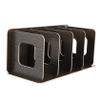 DIYEAH 1pc Desktop CD Storage Box Stylish Organizer Rack for Disc Durable and Lightweight Files Container for Office and Home Neat Design for Efficient Storage view 1