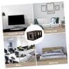 DIYEAH 1pc Desktop CD Storage Box Stylish Organizer Rack for Disc Durable and Lightweight Files Container for Office and Home Neat Design for Efficient Storage view 4