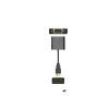 LINGQE HD 1080P HDMI to Converter Cable with 3.5mm Ja-ck Power Supply Port Adapter for Desktop PC Projector P;S/4 TV BoxNote(with Audio USB Power) view 3