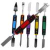 ARTSEWPLY 6-Piece Stainless Steel Phone Opening Pry Tool Set for Laptop and Tablet Repair Double-End Spudger Kit Sturdy Design view 1