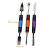 ARTSEWPLY 6-Piece Stainless Steel Phone Opening Pry Tool Set for Laptop and Tablet Repair Double-End Spudger Kit Sturdy Design view 2