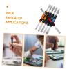 ARTSEWPLY 6-Piece Stainless Steel Phone Opening Pry Tool Set for Laptop and Tablet Repair Double-End Spudger Kit Sturdy Design view 4