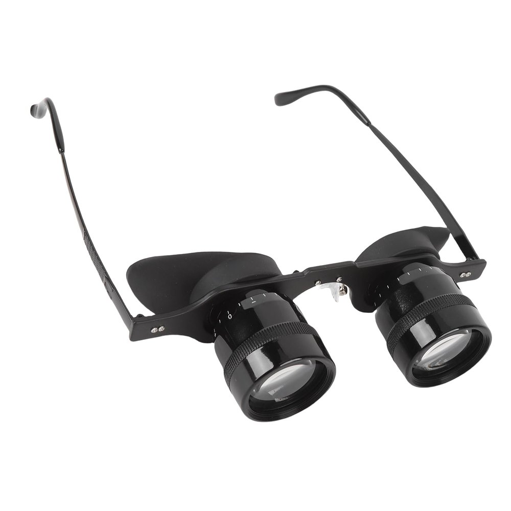 Hands Binocular Glasses for Fishing, 10x Zoom Opera Glasses HD Magnification with Coating, Independent Eye Focus & Anti - Glare