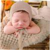 BESPORTBLE 1 Set Blanket with Hat Newborn Swaddle Photography Prop Soft and Breathable Blanket for view 4
