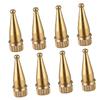 FONDOTIN 8pcs Speaker Spike Feet Pad Replacement Copper Speaker Stands Isolation Feet for Amplifier view 1
