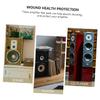 FONDOTIN 8pcs Speaker Spike Feet Pad Replacement Copper Speaker Stands Isolation Feet for Amplifier view 2