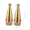FONDOTIN 8pcs Speaker Spike Feet Pad Replacement Copper Speaker Stands Isolation Feet for Amplifier view 3