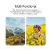 AI Translation Glasses V5.3 Built in Mic Speaker Polarized Translator Glasses with Magnetic Lenses 150 Languages Gold Frame for International Travel Business Negotiations view 2