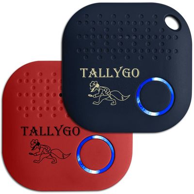 Bluetooth Item Finder (iOS and Android Compatible) - Key Finder, Phone Finder, Item Locator, Wallet, Purse, Backpack, Extra Batteries, Inventory, GPS Tracking Tags by TallyGo (TG_Tracker MC 2-Pack)