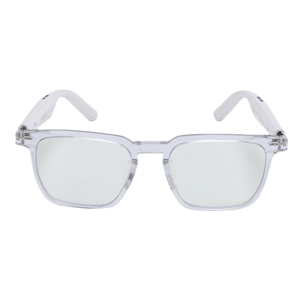 Translation Glasses, with 100 Languages Real Time Translation Device, Multifunctional Smart Glasses for Men Women (White)