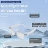 Translation Glasses, with 100 Languages Real Time Translation Device, Multifunctional Smart Glasses for Men Women (White) view 4