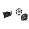 Fusion MS-RA670 Apollo Source Unit w/Clarion CMS-651-SWB 6.5-inch Coaxial Marine Speakers (Includes White & Black Sport Grilles) view 1