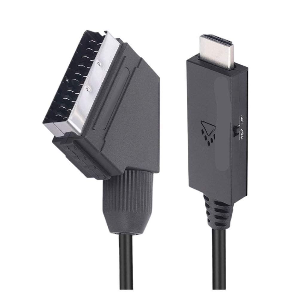 LINGQE Grwibeou HDMI-Compatible to Adapter Cable Digital to Analog 1080P Video HDMI to Converter for Projector HDTV PC