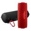 JBL Flip 7 Portable Bluetooth Speaker (Red) | Bold Pro Sound with AI Sound Boost, 16-Hour Playtime, IP68 Waterproof & Dustproof, Auracast Multi-Speaker Pairing + Travel Case view 1