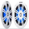 KICKER 51KM604WL KM 6.5" 150 Watts Max Power 4 ohms RGB LED Marine Coaxial Speakers (Pair) Bundle Combo with Marine LED Controller view 2