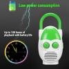Shower Radio AM FM Water Proof IPX5, Portable Hanging Radio Volume Adjustable for Home Hot Tub Bathroom Outdoor, Dampness Resist Features view 3