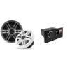 Fusion MS-RA670 Apollo Source Unit w/Clarion CMSP-651-SWG Premium 6.5-inch Coaxial Marine Speakers (Includes White & Gray Sport Grilles) view 1