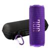 JBL FLIP 7 (Purple) Waterproof Portable Speaker Bundle with X-Halo Hardcase (Black) view 1