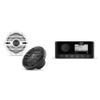 Clarion Fusion MS-RA60 Source Unit w CMS-651-CWB 6.5-inch Coaxial Marine (Includes White & Black Classic Grilles) view 1