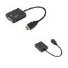 LINGQE Grwibeou HDMI-Compatible to Adapter Cable Digital to Analog 1080P Video HDMI to Converter for Projector HDTV PC view 3