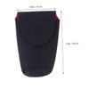 DIYEAH 2pcs Lens Pouch Thickened Diving Material Lens Sleeve for Camera Drop Resistant and Crash Design Compact and Durable Protection Black Xxl view 2