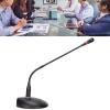 evhooe D38 Swan Throat Conductor Microphone Desktop Microphone Computer with XLR to 6.35 Mm Cable for Conference view 2