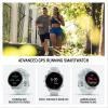 Garmin Forerunner 570 (47 mm, Cloud Blue) Triathlon GPS Watch Gift Box view 3