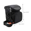 OSOLADY Digital Camera Shoulder Bag Waterproof Nylon Travel Case Lightweight and Portable Storage for Cameras view 2