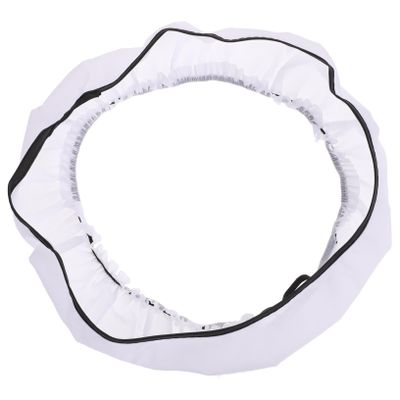 TEHAUX Foldable Ring Flash Diffuser Cover Photography Light Softbox Durable High Light Transmission Material for Portrait and Product Photography