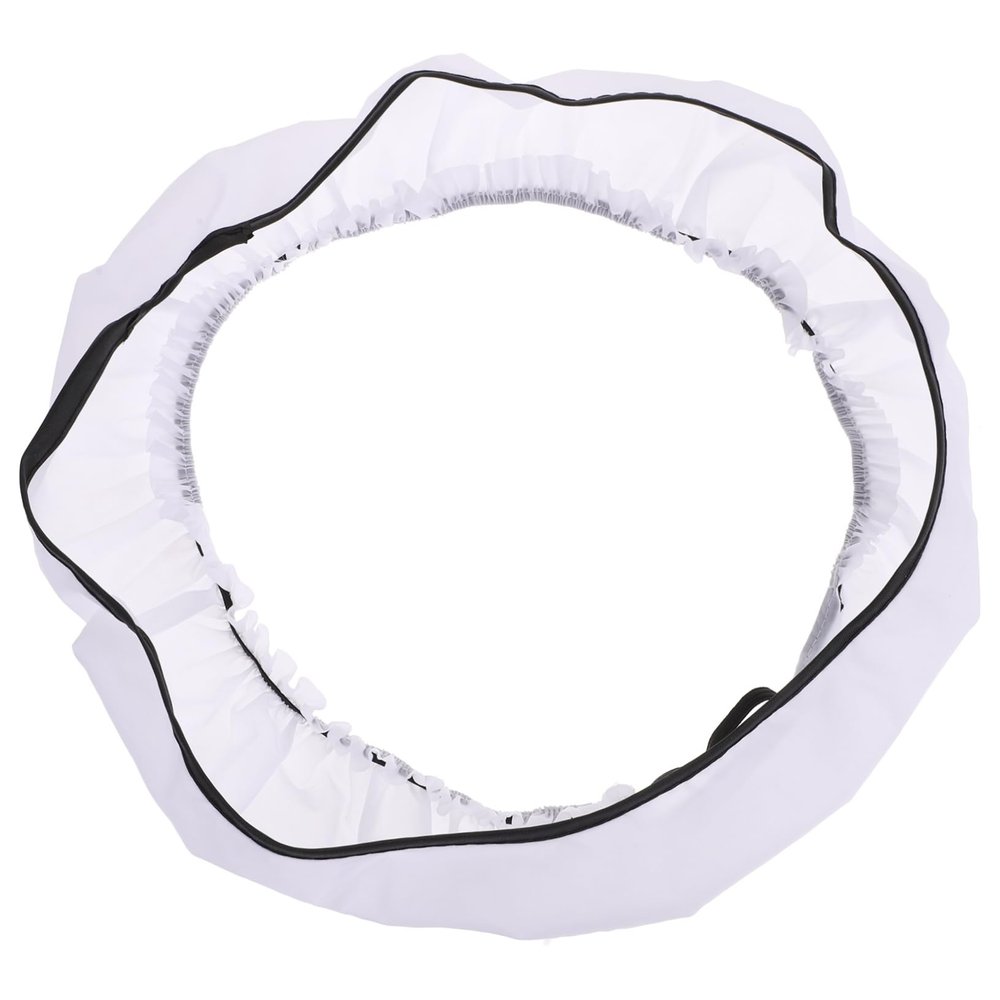 TEHAUX Foldable Ring Flash Diffuser Cover Photography Light Softbox Durable High Light Transmission Material for Portrait and Product Photography