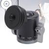 Akozon Tripod Ball Head Mount Adapter 360 Degree Rotation Monopod Cellphone Aluminum Alloy Ball Head Mount view 3