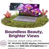 Lenovo Flex 14" 2.2k(2240 x 1400) Touchscreen 2-in-1 Laptop, Wireless Earbuds, AMD 8-Core Ryzen 7, 16GB RAM, 2TB SSD, Backlit, FP Reader, Win11 Home, Business and Fun Ready view 2