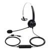 AMAKO USB Headset with Mic:Single Sided Office Gaming Headphone for PC Laptop,Volume Control and Mute view 1