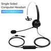 AMAKO USB Headset with Mic:Single Sided Office Gaming Headphone for PC Laptop,Volume Control and Mute view 2