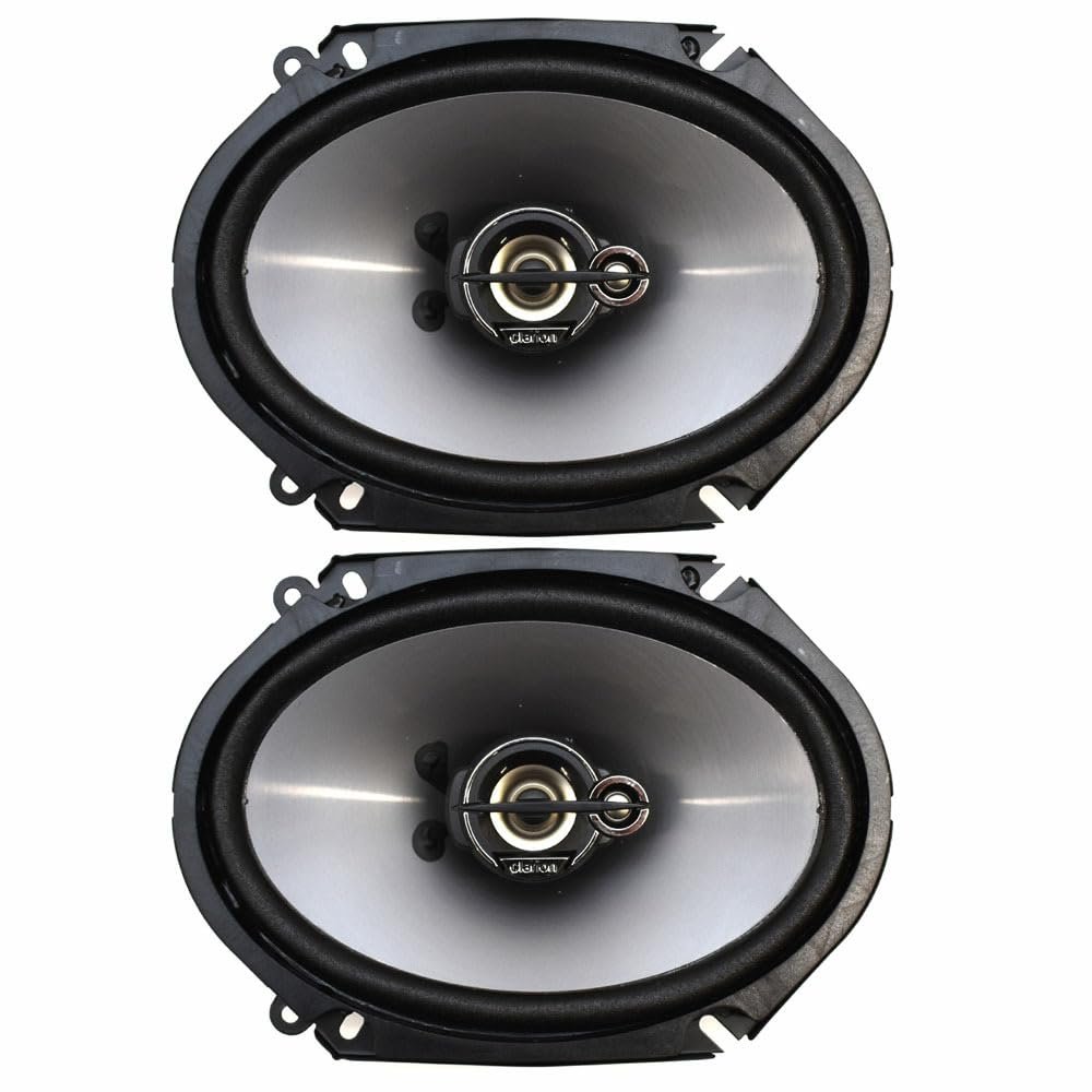 Clarion Boat Multiaxial Speakers SRG6833C | 300W 6 x 8 Inch (Pair)