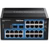 TRENDnet 26-Port Hardened Industrial Gigabit DIN-Rail Switch, TI-G262, 24 x Gigabit Ports, 2 x Gigabit SFP Ports, 52Gbps Switching Capacity,(Renewed) view 2