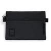 Topo Designs Accessory Bags, Travel Organizer Accessories for Smaller Items, Durable Storage Pouch, 3 Sizes, Fully Lined Pack Cloth (Medium, Black/Black) view 1