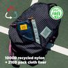 Topo Designs Accessory Bags, Travel Organizer Accessories for Smaller Items, Durable Storage Pouch, 3 Sizes, Fully Lined Pack Cloth (Medium, Olive/Olive) view 4