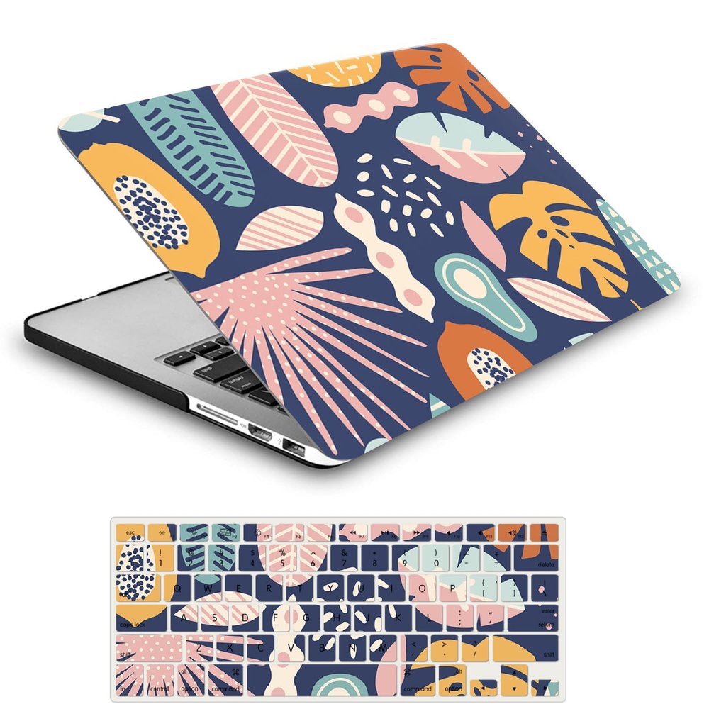 FFBOFFC Compatible with 2025 2021 MacBook Pro 16 inch Case Hard Shell Laptop Cover for 16-inch MacBook Pro Model A2485 A2780 A2991 A3403 A3186 M4 M3 M2 M1& Keyboard Skin, Abstract Blue
